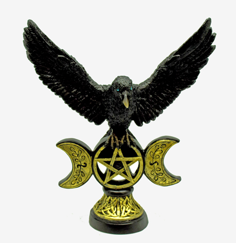 Raven on Moon/Pentagram